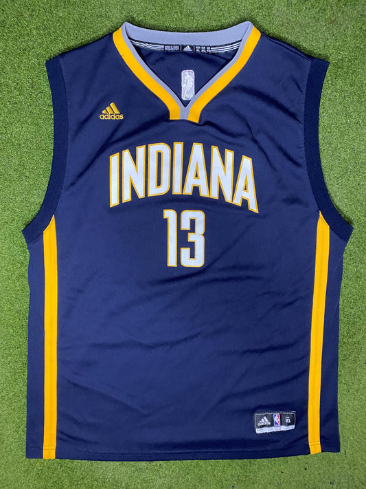 2010-2017 Indiana Pacers - Paul George #13 - Vintage NBA Jersey (Youth XL) - Gametime Vintage