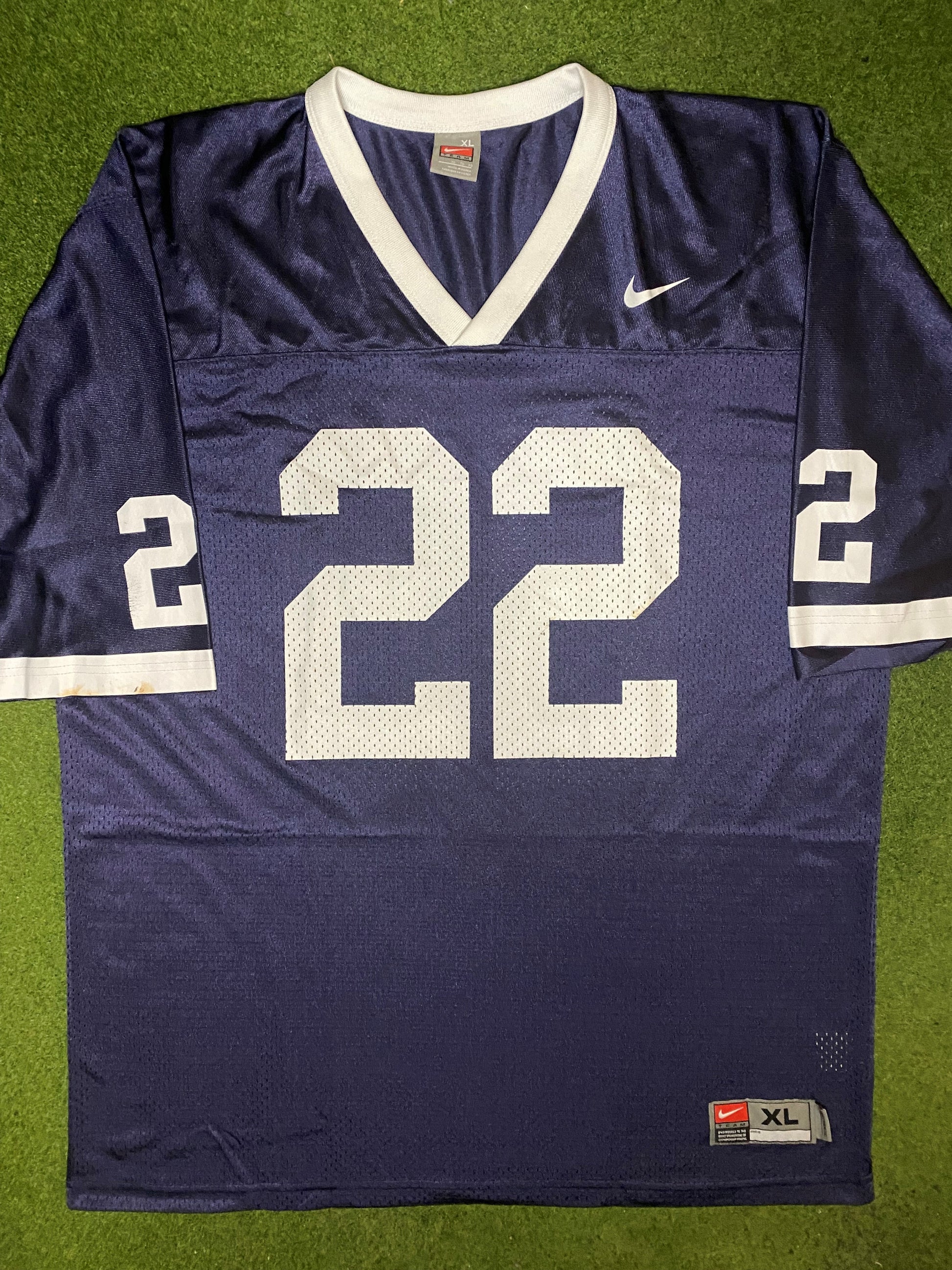 90s Penn State Nittany Lions - Nike - Vintage College Football Jersey (XL) - Gametime Vintage
