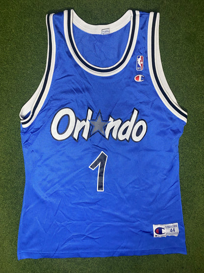 1993-1999 Orlando Magic - Penny Hardaway #1 - Vintage NBA Jersey (44) - Gametime Vintage