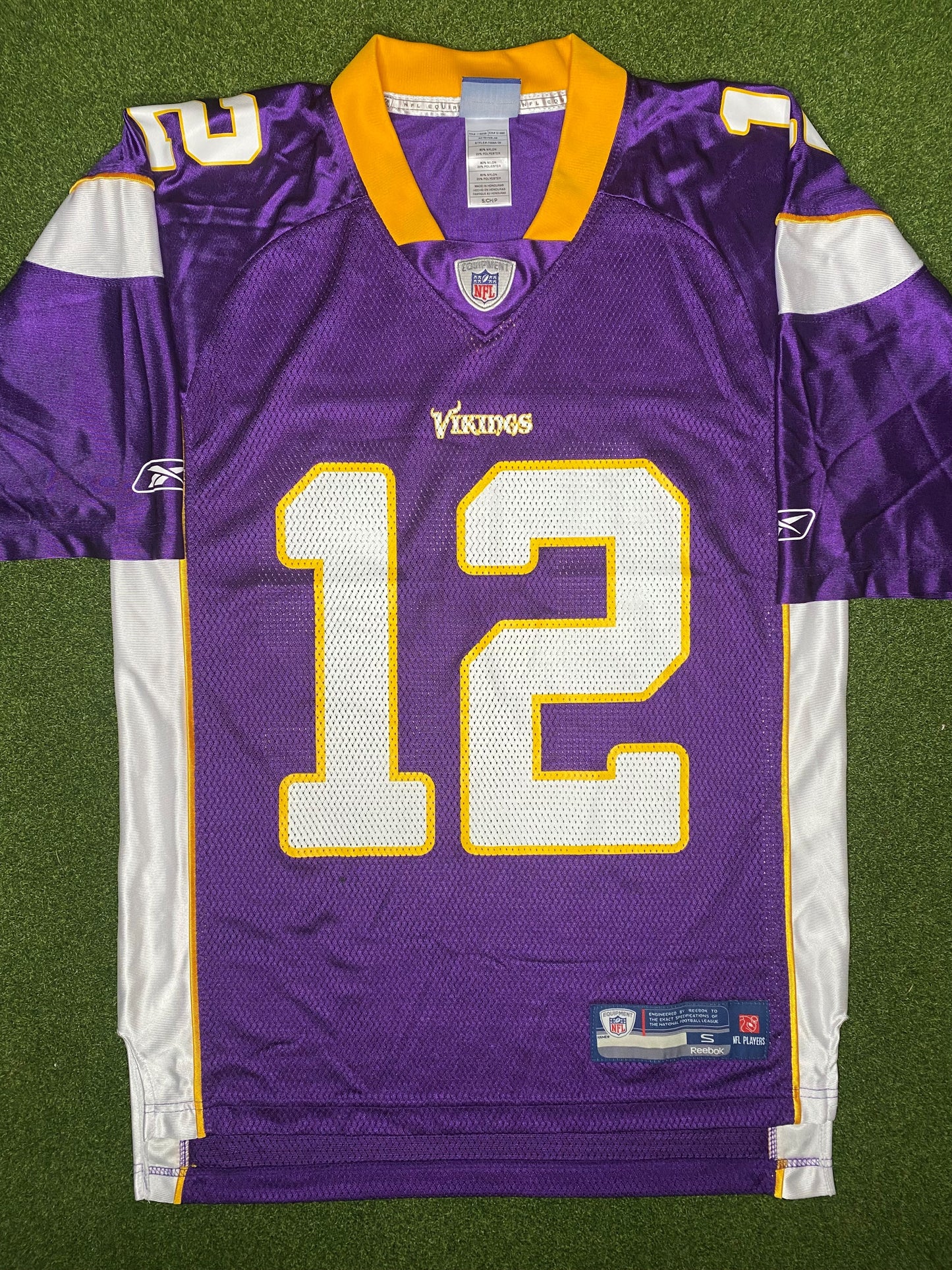2009-2012 Minnesota Vikings - Percy Harvin #12 - Vintage NFL Jersey (Small)