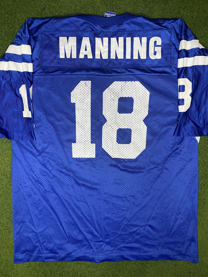 1998-2001 Indianapolis Colts - Peyton Manning #18 - Vintage NFL Jersey (48) - Gametime Vintage