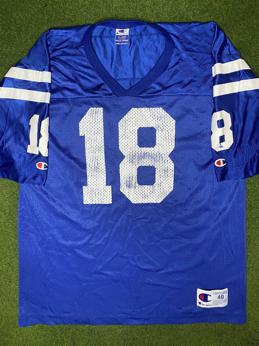 1998-2001 Indianapolis Colts - Peyton Manning #18 - Vintage NFL Jersey (48) - Gametime Vintage
