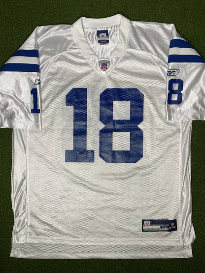 2002-2011 Indianapolis Colts - Peyton Manning #18 - Vintage NFL Jersey (XL)
