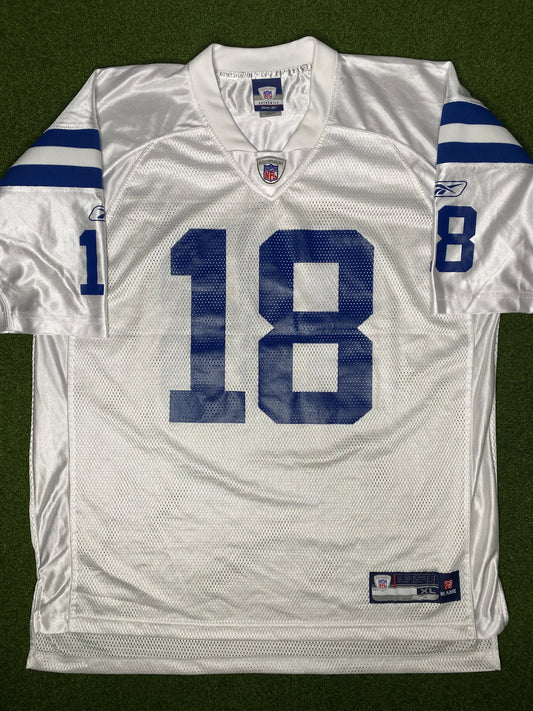 2002-2011 Indianapolis Colts - Peyton Manning #18 - Vintage NFL Jersey (XL)