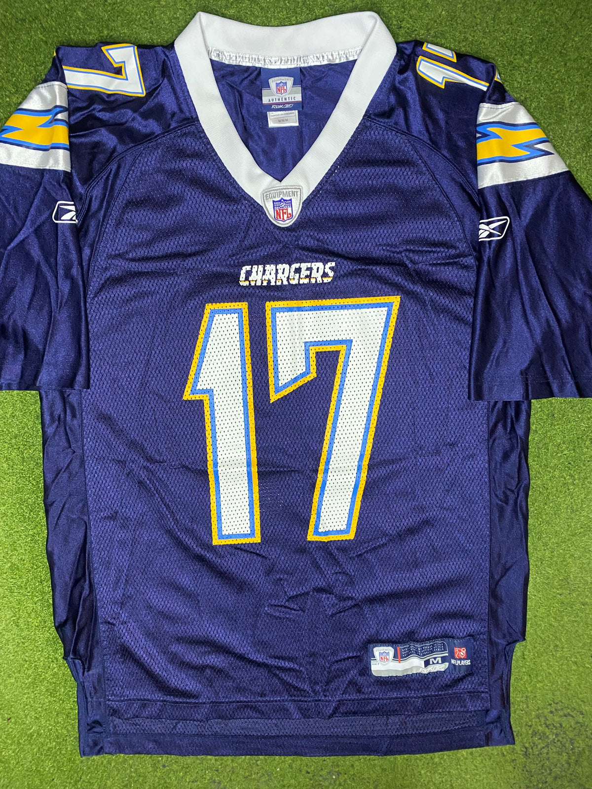 00s San Diego Chargers - Philip Rivers #17 - Vintage NFL Jersey (Medium) - Gametime Vintage