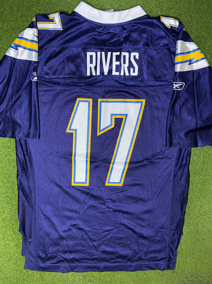 00s San Diego Chargers - Philip Rivers #17 - Vintage NFL Jersey (Medium) - Gametime Vintage