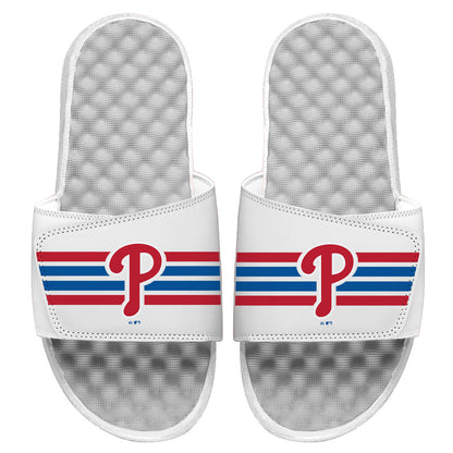 Phillies Varsity Stripes Slides