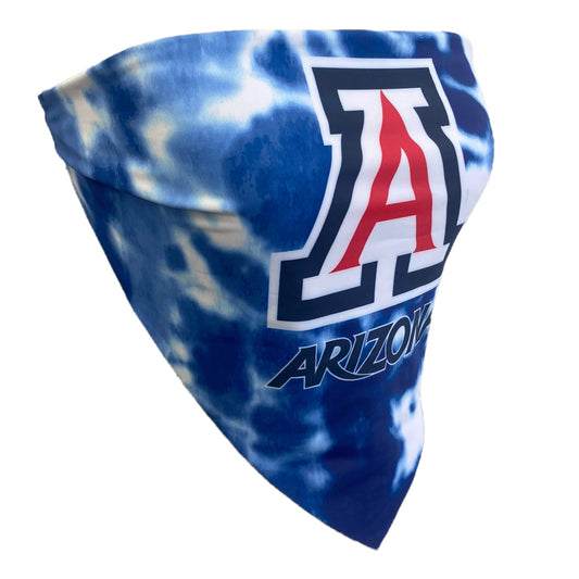 University of Arizona Tie Dye Bandana Top