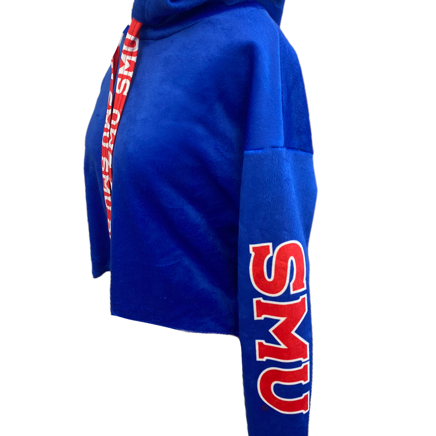 SMU Mustangs Varsity Furry Hoodie