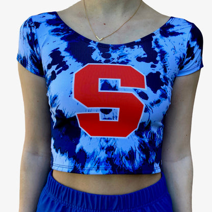 Syracuse Tie Dye Babydoll Tee