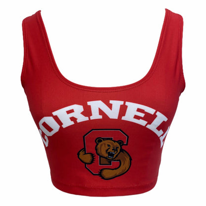 Cornell Red Crop Tank Top