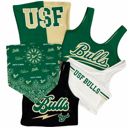 USF Lightning One Shoulder Top