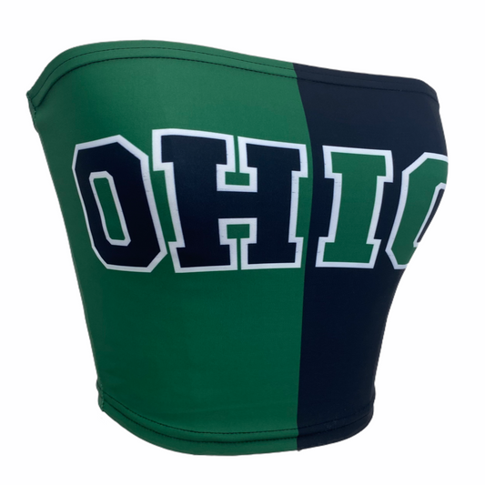 Ohio Bobcats Two Tone Tube Top