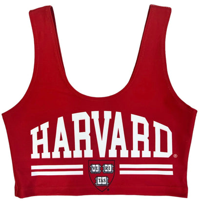 Harvard Crimson Crop Tank Top