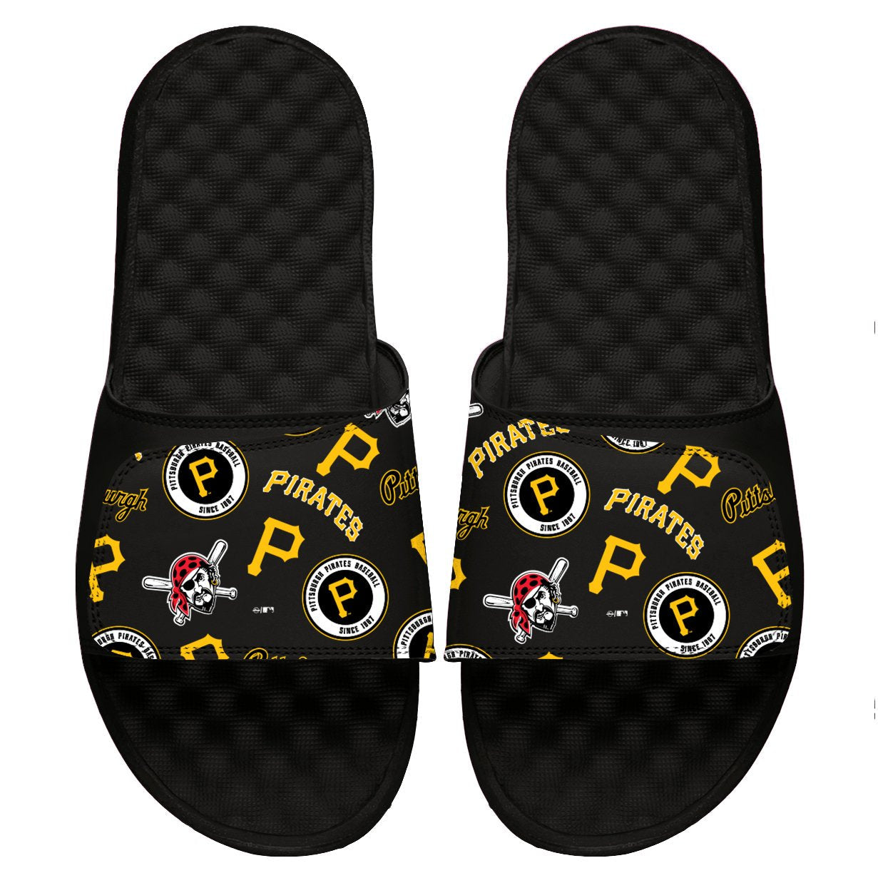 Pirates Loudmouth Pattern Slides