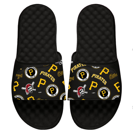 Pirates Loudmouth Pattern Slides