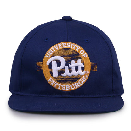 Pittsburgh Panthers Retro Circle Snapback Hat