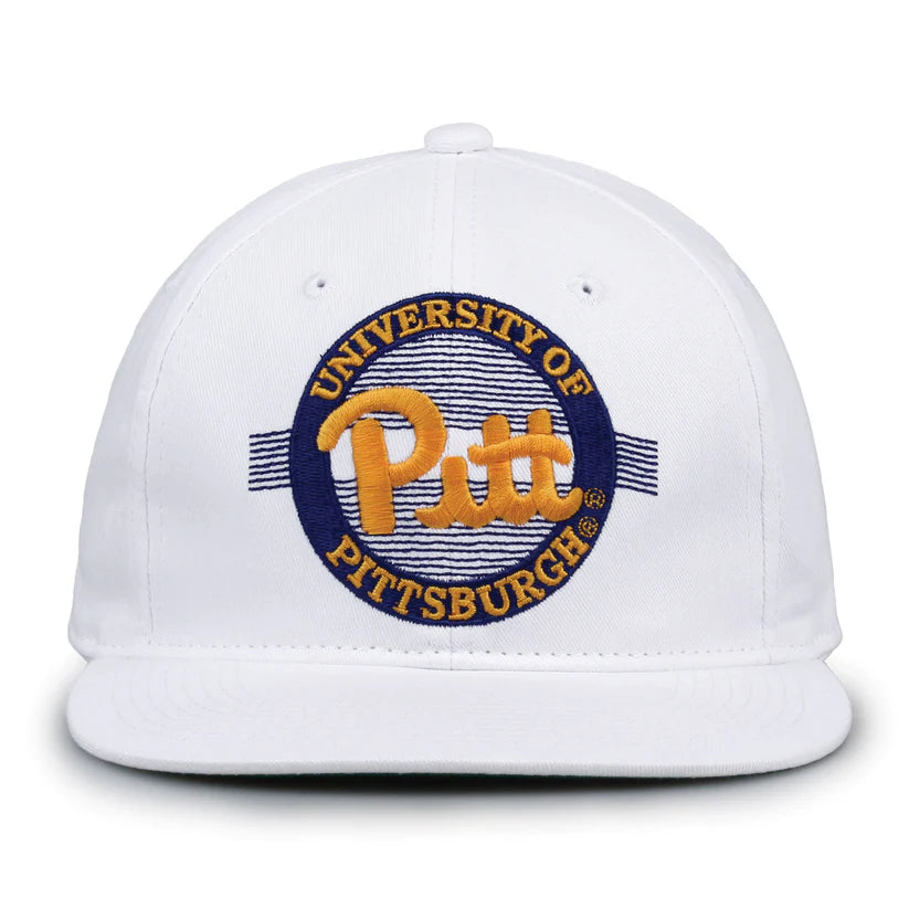 Pittsburgh Panthers Retro Circle Snapback Hat