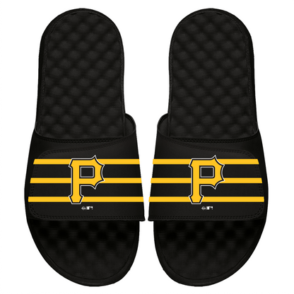 Pittsburgh Pirates Stripes Slides