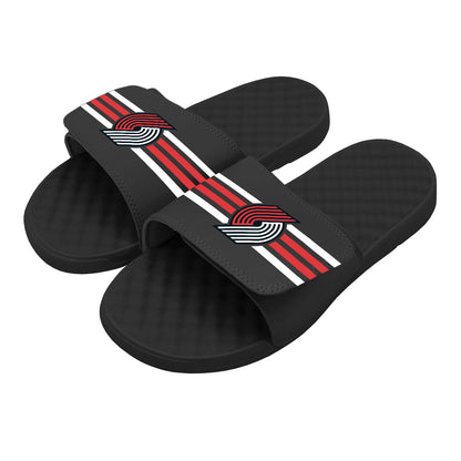 Portland Trailblazers Stripes Slides