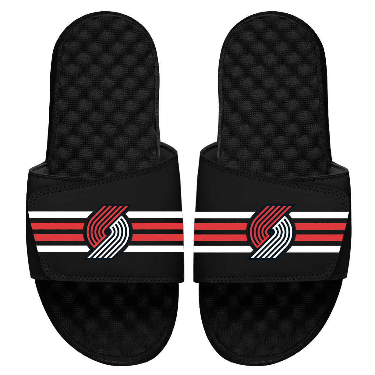 Portland Trailblazers Stripes Slides