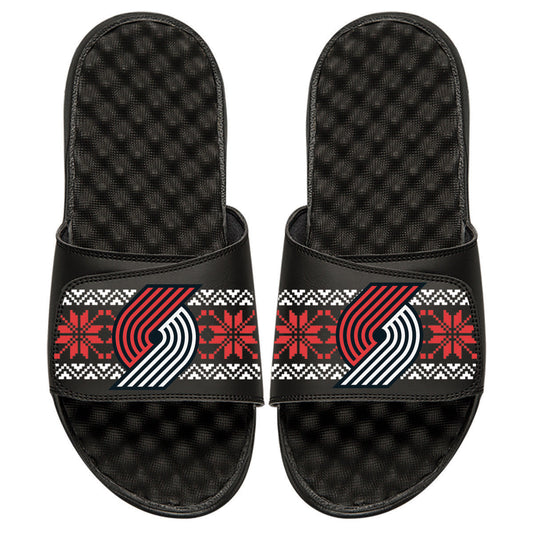 Portland Trail Blazers Ugly Sweater Slides
