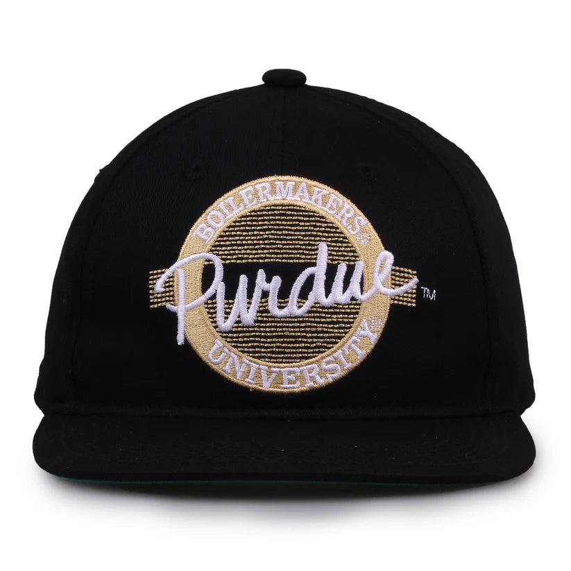 Purdue Boilermakers Retro Circle Snapback Hat