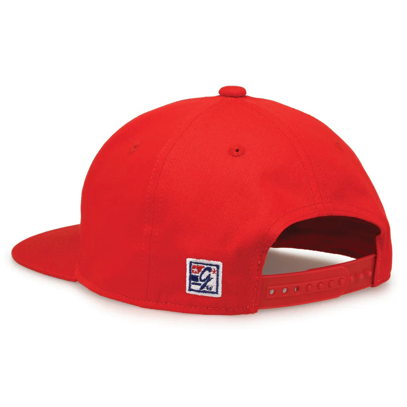 Louisville Cardinals Retro Circle Snapback Hat