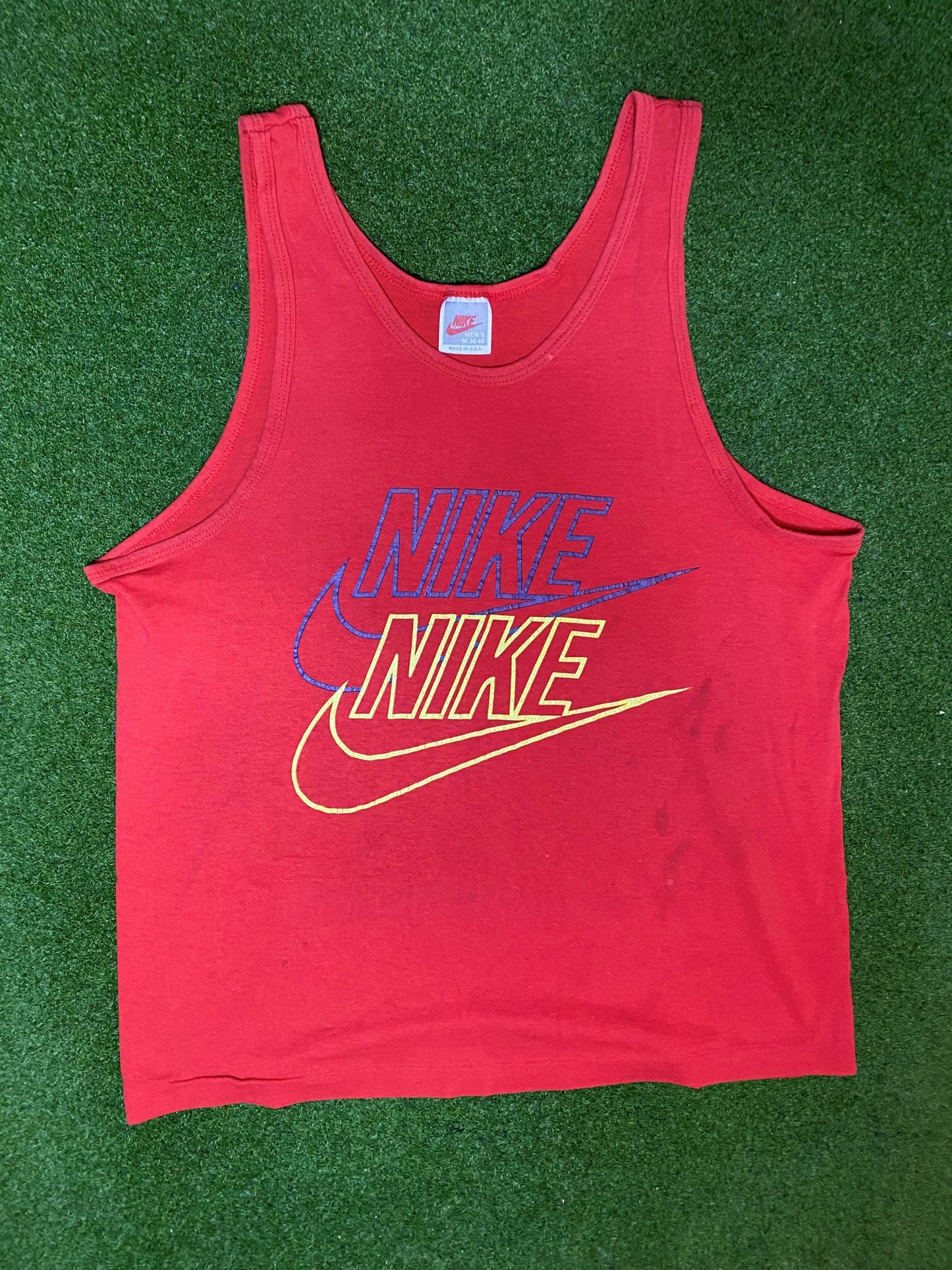 1987-1994 Nike - Vintage Nike Tank (Medium)