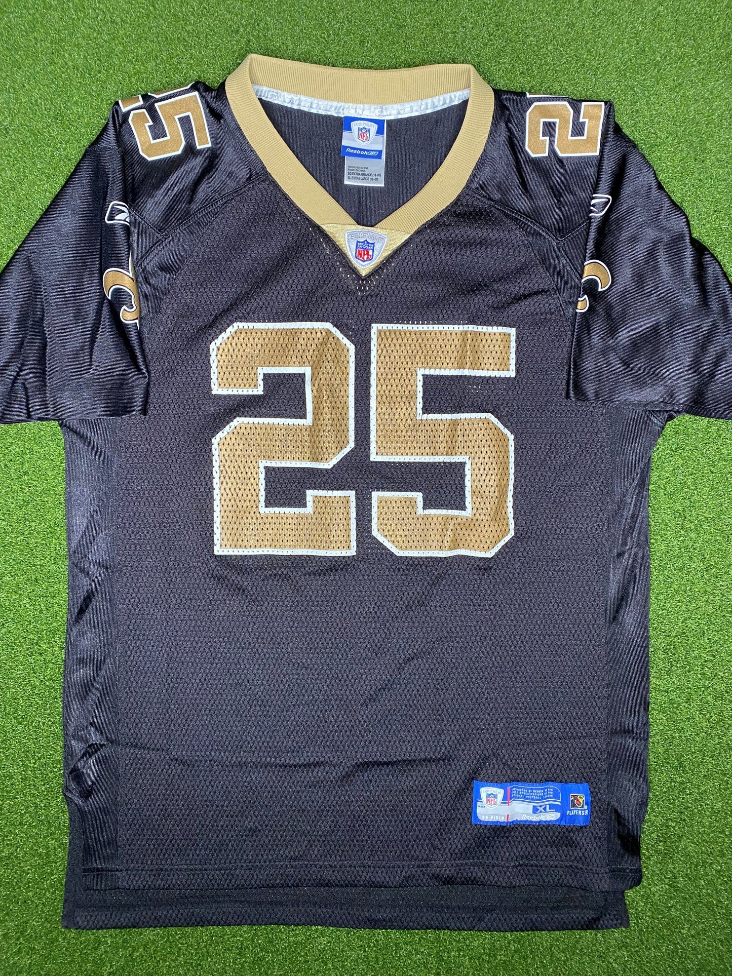 2006-2010 New Orleans Saints - Reggie Bush #25 - Vintage NFL Jersey (Youth XL)