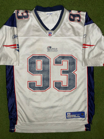 2002-2008 New England Patriots - Richard Seymour #93 - Vintage NFL Jersey (Medium)