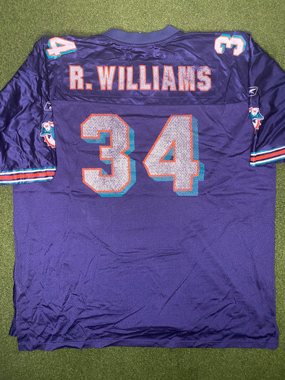 2002-2010 Miami Dolphins - Ricky Williams #34 - Vintage NFL Jersey (2XL)