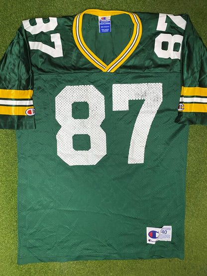 1992-1998 Green Bay Packers - Robert Brooks #87 - Champion - Vintage NFL Jersey (40) - Gametime Vintage