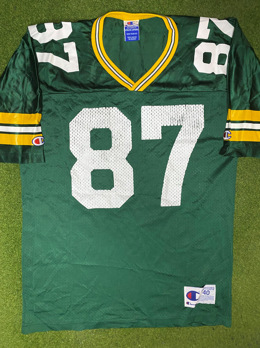1992-1998 Green Bay Packers - Robert Brooks #87 - Champion - Vintage NFL Jersey (40) - Gametime Vintage