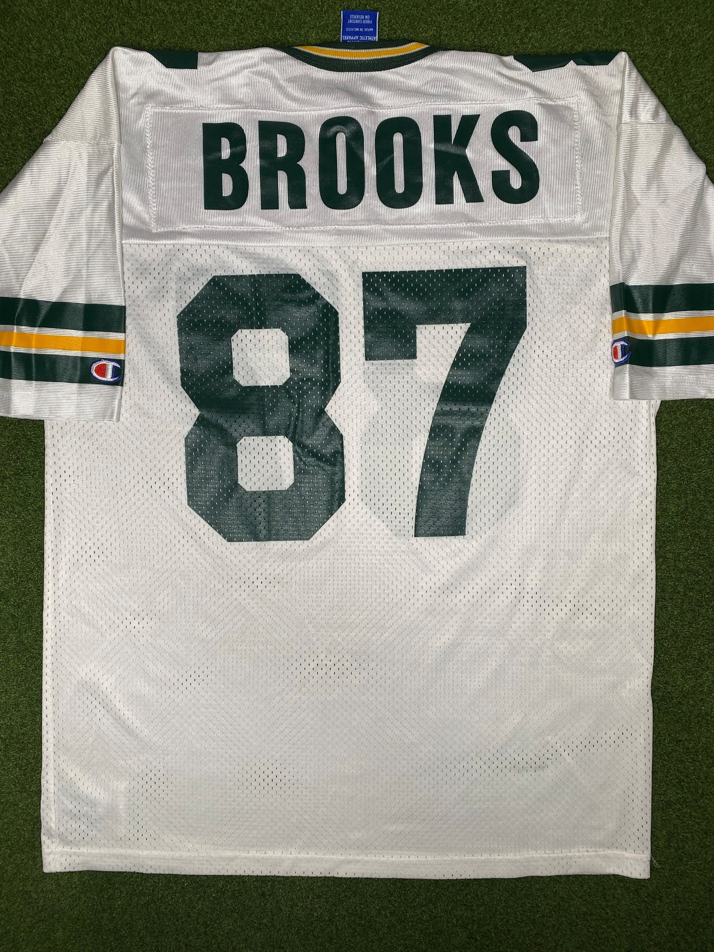 1992-1998 Green Bay Packers - Robert Brooks #87 - Vintage NFL Jersey (44)