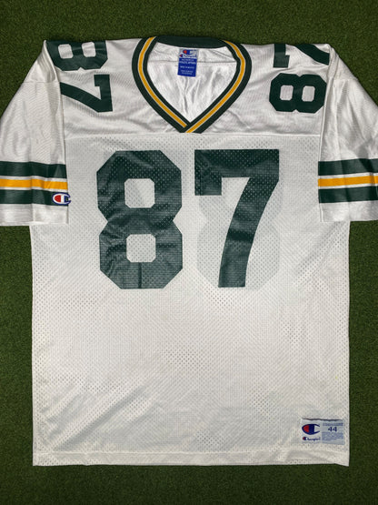 1992-1998 Green Bay Packers - Robert Brooks #87 - Vintage NFL Jersey (44)