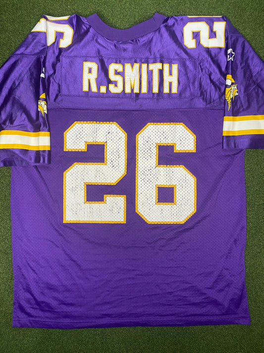 1993-2000 Minnesota Vikings - Robert Smith #26 - Vintage NFL Jersey (52)