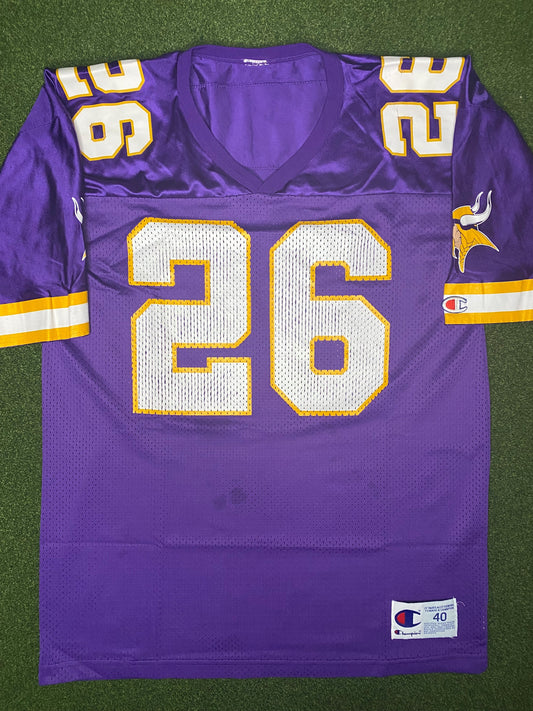 1993-2000 Minnesota Vikings - Robert Smith #26 - Vintage NFL Jersey (40)