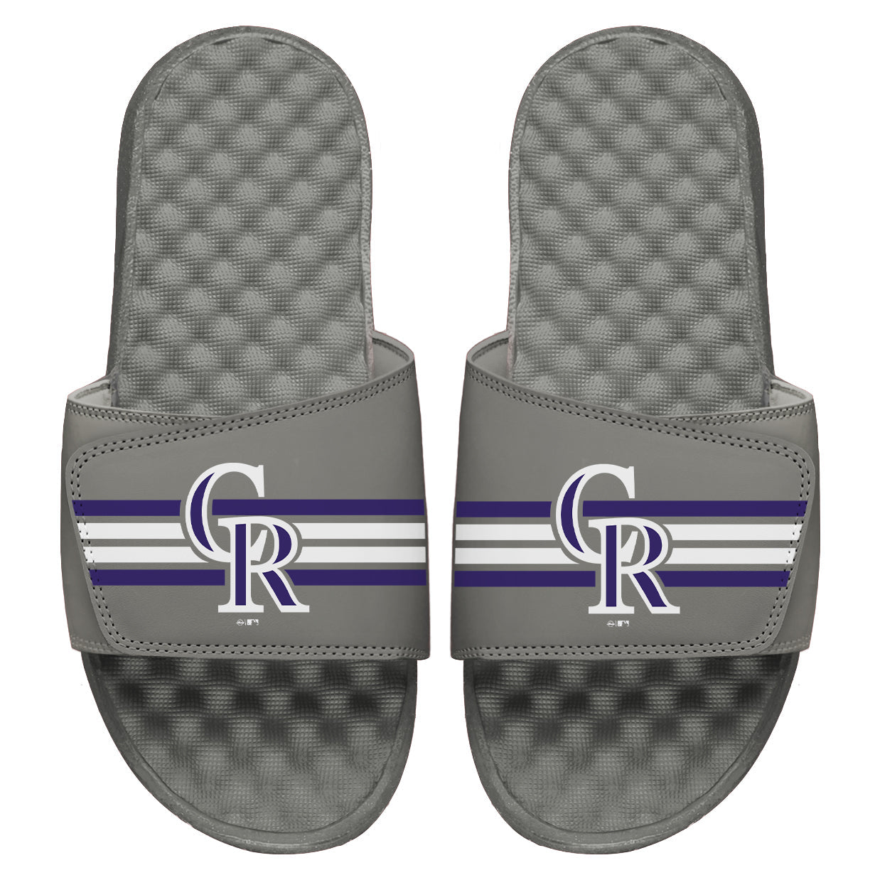Rockies Varsity Stripes Slides