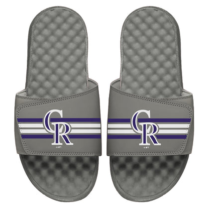 Rockies Varsity Stripes Slides