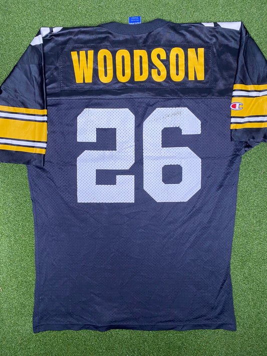 1988-1996 Pittsburgh Steelers - Rod Woodson #26 - Vintage NFL Jersey (44)