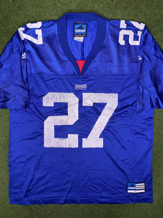 2000-2001 New York Giants - Ron Dayne #27 - Vintage NFL Jersey (Large)