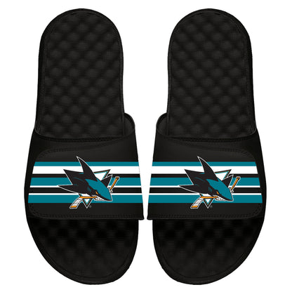 San Jose Sharks Stripes Slides