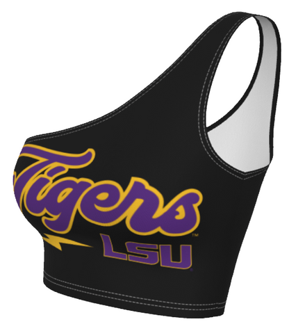 LSU Lightning One Shoulder Top
