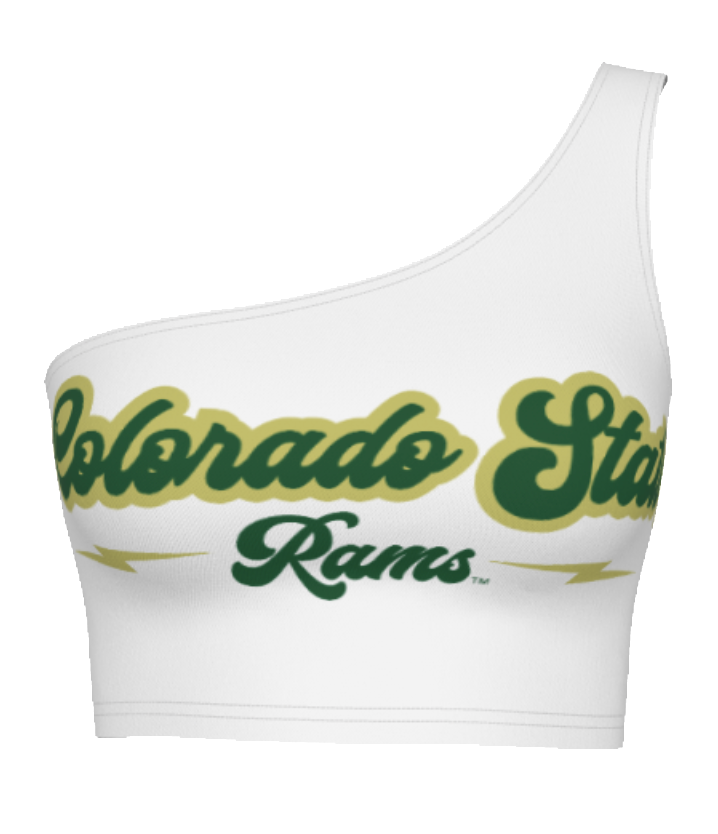 Colorado State One Shoulder Top