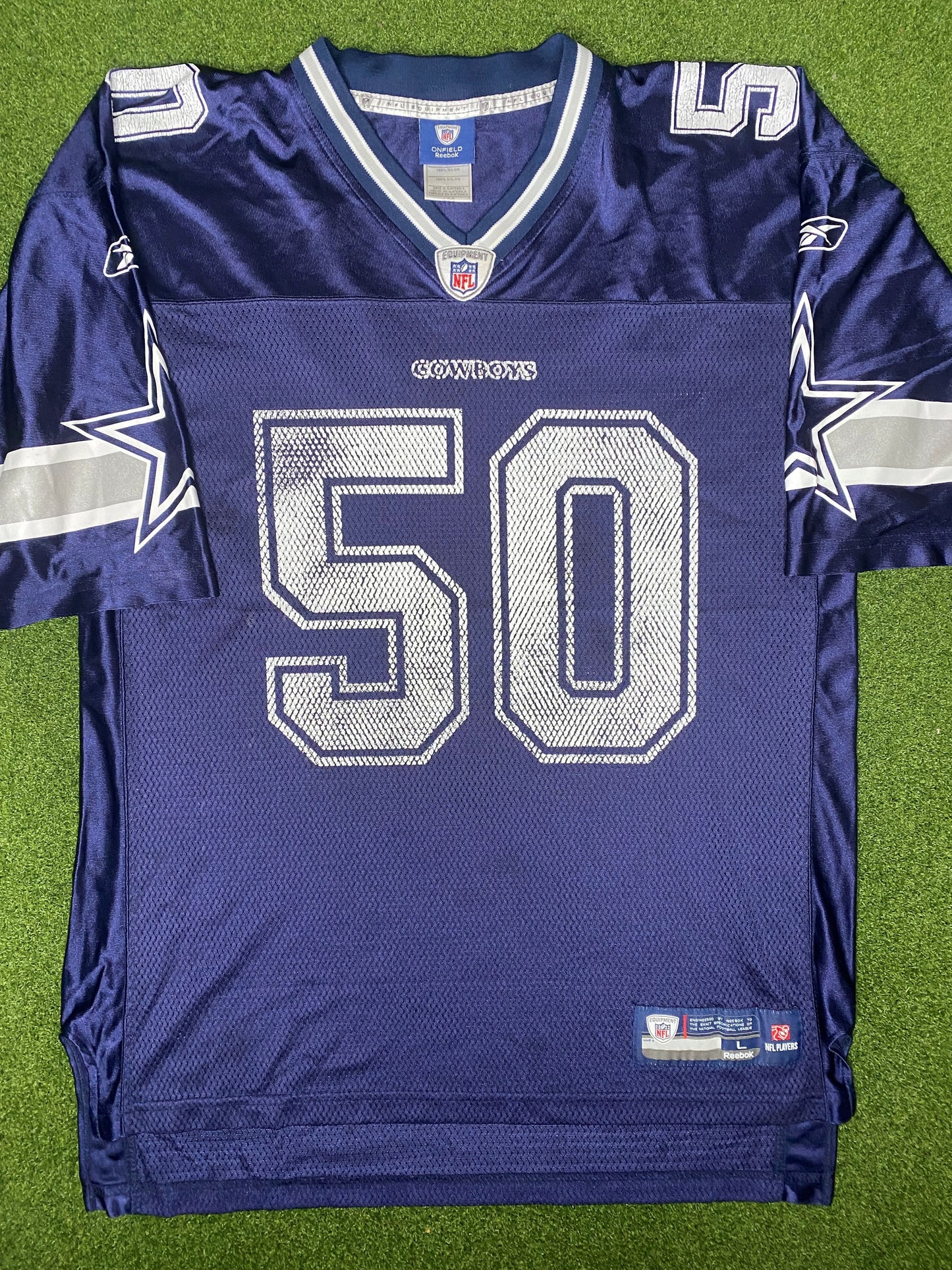 2010-2012 Dallas Cowboys - Sean Lee #50 - Vintage NFL Jersey (Large)