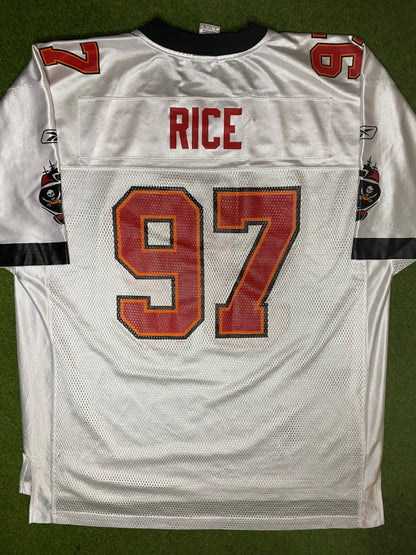 2002-2006 Tampa Bay Buccaneers - Simeon Rice #97 - Reebok - Vintage NFL Jersey (XL)