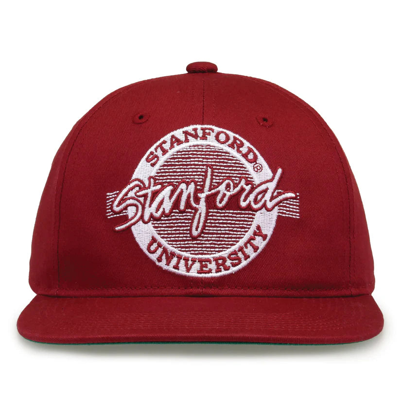 Stanford Cardinals Retro Circle Snapback Hat