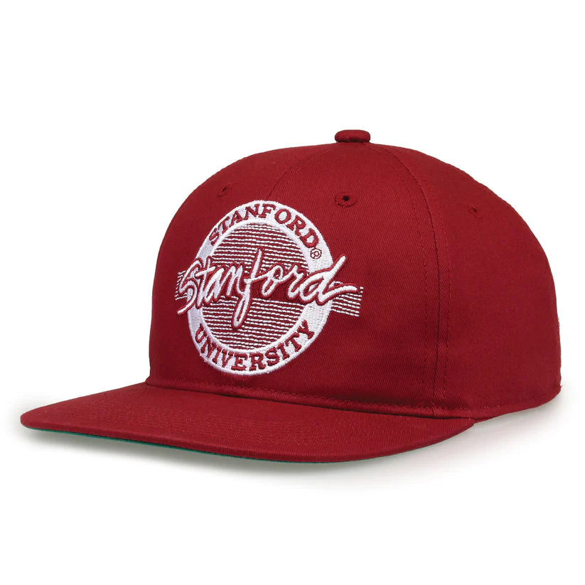 Stanford Cardinals Retro Circle Snapback Hat