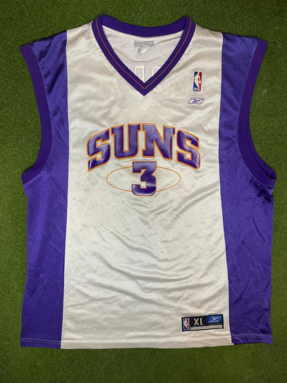 2001-2004 Phoenix Suns - Stephon Marbury #3 - Reebok - Vintage NBA Jersey (XL) 